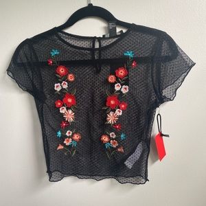 Forever 21 Mesh Top